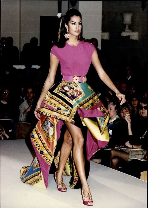 iconic versace dresses|versace most famous designs.